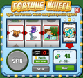 Fortune Wheel Screen 1