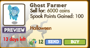 Ghost Farmer Market Info (September 2012)