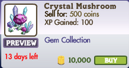 Crystal Mushroom Market Info (June 2012)