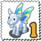 Gossamer Kid Goat Stamp-icon