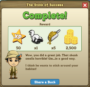The Stink of Success Completed