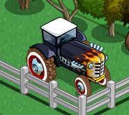 The Hot Rod Tractor on a Players Farm.