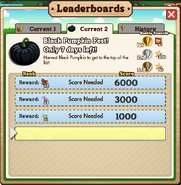 Black Pumpkin Leaderboard