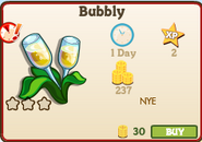 Bubbly Market Info