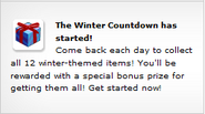 Winter Countdown Ad