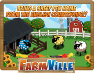 Loading Screen promising the Sheep Pen on the 1st farm