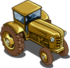 Gold Tractor-icon
