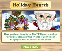 Holiday Hearth Notification