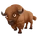 Brown American Buffalo