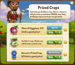 Prized Crops