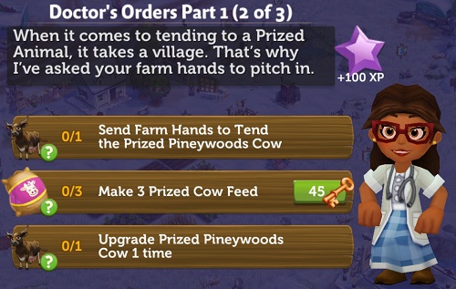 Doctor's Orders Part 1 | FarmVille 2: Country Escape Wiki | Fandom