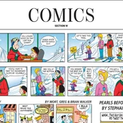 Comics footer