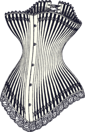 HELLOFashionCloset: What's the difference between a regular and a sculpted  corset, you ask? The latter does more than cinching your wais