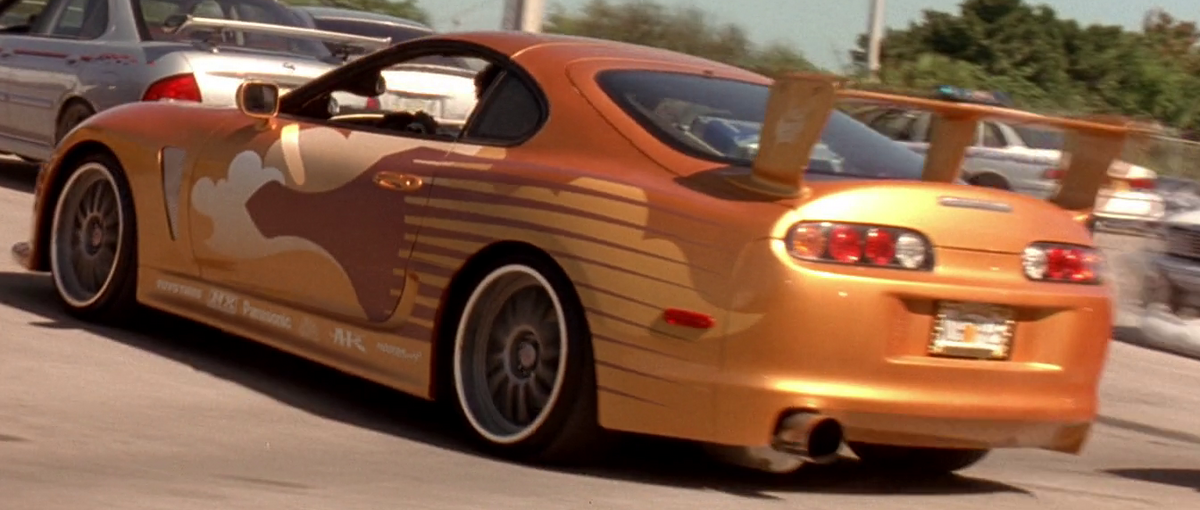 【希少】FAST&amp;FURIOUS TOYOTA SUPRA Paul Walker's Toyota Supra From Fast & Furious Is Up For Auction