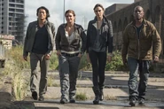 Han, Gisele, Roman and Riley head to confront Shaw's men