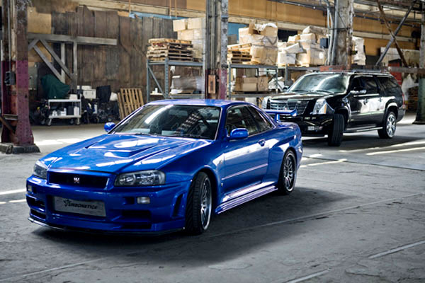 nissan skyline gt r fast and furious 2