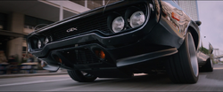 Coche GTX Fast & Furious F8 de Dom's Plymouth de la película The Fate of  the Furious por Jada 98300