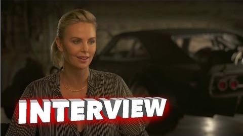 The Fate of the Furious Charlize Theron Exclusive Interview