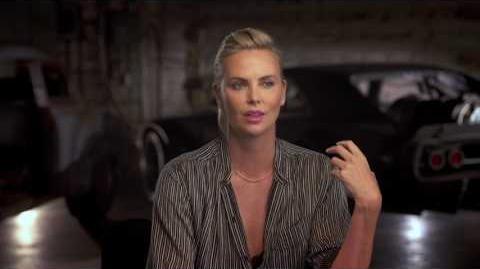 The Fate of the Furious Charlize Theron "Cipher" Behind the Scenes Movie Interview