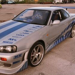 2 fast 2 furious cars skyline wallpaper