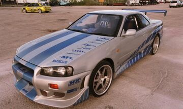 Nissan R34 Skyline Driven By Paul Walker In Fast And Furious Heads To  Auction