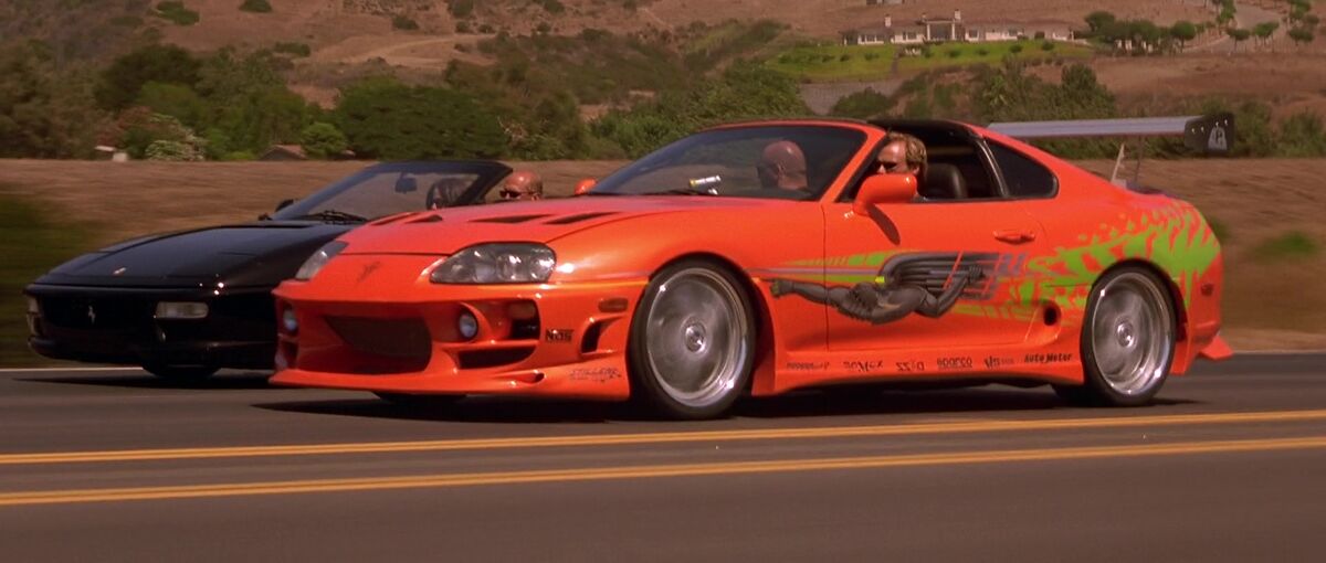 fast and furious supra interior