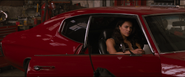 Letty sitting inside the Chevelle (F8)