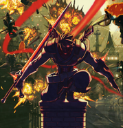 Strider Hiryu as seen in the Reboot Poster