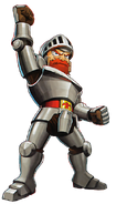 Sir Arthur as seen in Ultimate Ghosts 'n Goblins