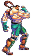 Mike Haggar as he appears in Final Fight 3