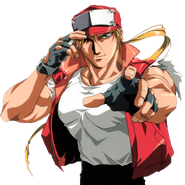 Terry Bogard as seen in Fatal Fury, The Motion Picture