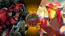 Fatal fiction GROUDON VS DEVIL DINOSAUR