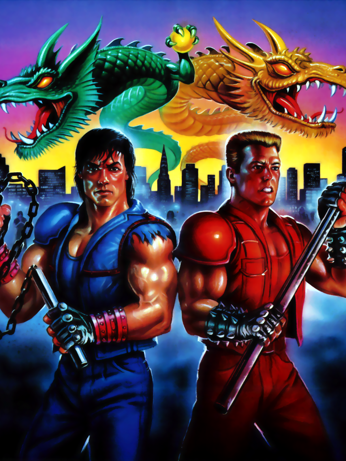 Double Dragon Longplay (Neo Geo) [QHD] [Billy Playthrough] 