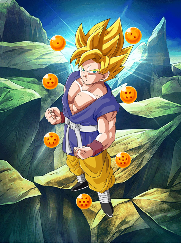 db gt goku  Dragon ball, Anime, Kid goku