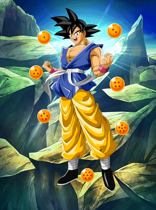 Goku de Dragon ball GT