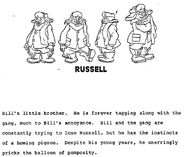 Russell Model Sheet