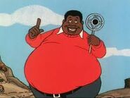 Fat Albert singing in the show's opening theme