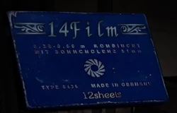 One of the film types, Type - 14