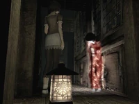 Mio, encountering the crying Chitose in the Tachibana House.