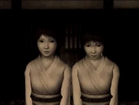 Sae and Yae Kurosawa.png (264 KB) Sae (left) beside her sister Yae.