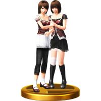 SSB4-WiiU - Mio & Mayu Trophy