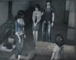 Mio is introduced by Kei to Rei and Miku.