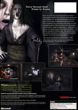 Fatal Frame: Special Edition | Fatal Frame Wiki | Fandom