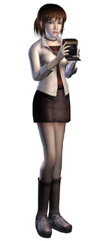 Concept art showing Miku's features.