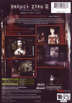 Fatal Frame II: Crimson Butterfly Director's Cut | Fatal Fatal Frame II: Crimson Butterfly Director's Cut | Fatal
