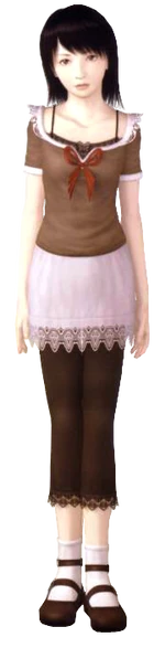 A full body image of Mio Amakura.