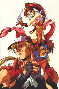 Characters appearing in Fatal Fury 2: The New Battle Anime