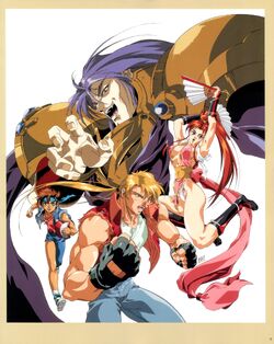 Characters appearing in Fatal Fury 2: The New Battle Anime