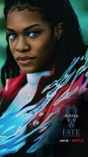 Aisha portrayed by Precious Mustapha