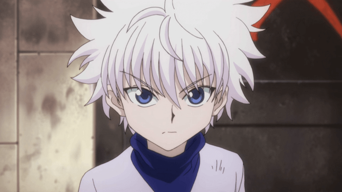 Hunter Bylaw Number 1: Hunters must always be on the hunt for something. I  like how Killua's instinct is to attack from behind, like an assassin, but  also like a feline beast. 